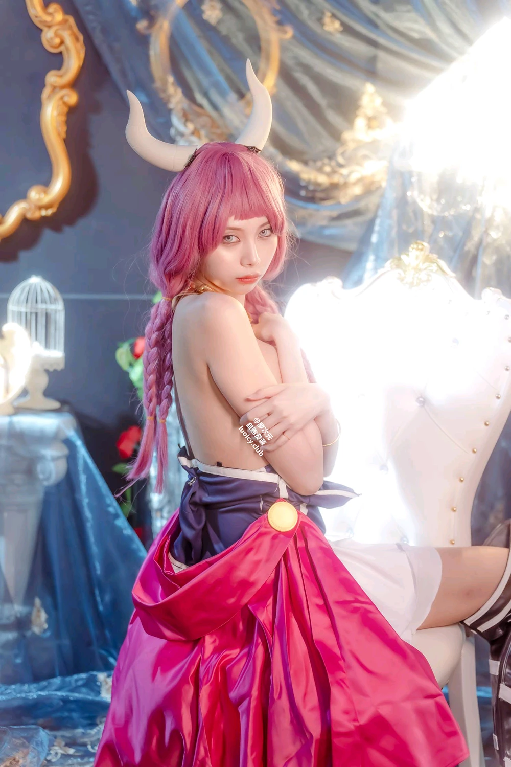 Cosplay Haruka_ハルカ – 阿烏拉給我脫掉!｜雙女神的秘密快樂時光 - P25