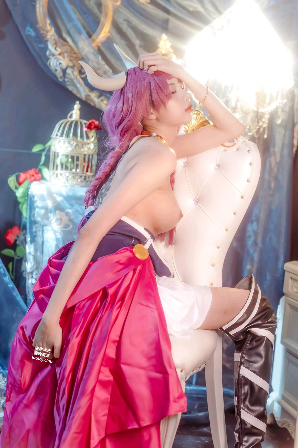 Cosplay Haruka_ハルカ – 阿烏拉給我脫掉!｜雙女神的秘密快樂時光 - P26