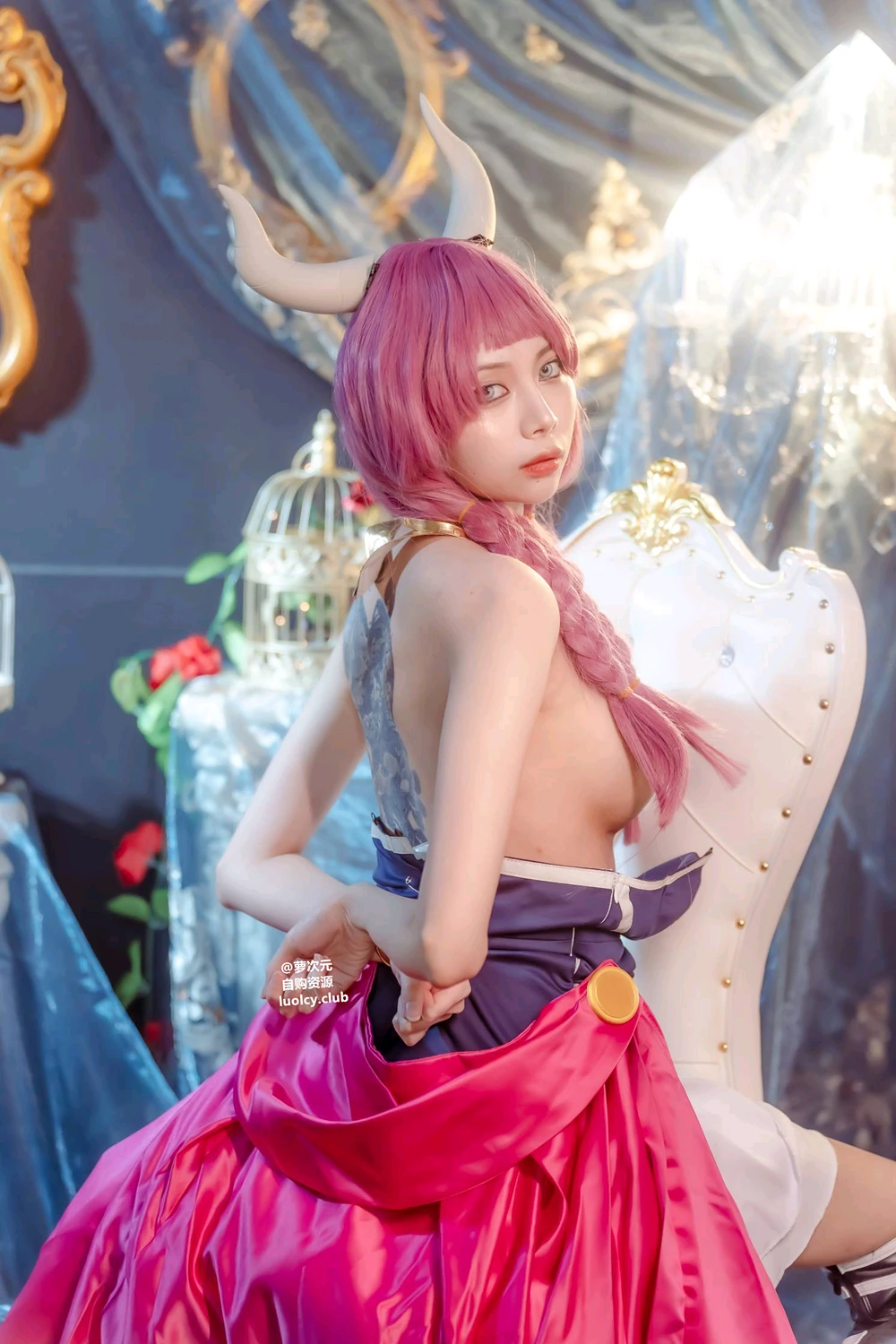 Cosplay Haruka_ハルカ – 阿烏拉給我脫掉!｜雙女神的秘密快樂時光 - P27