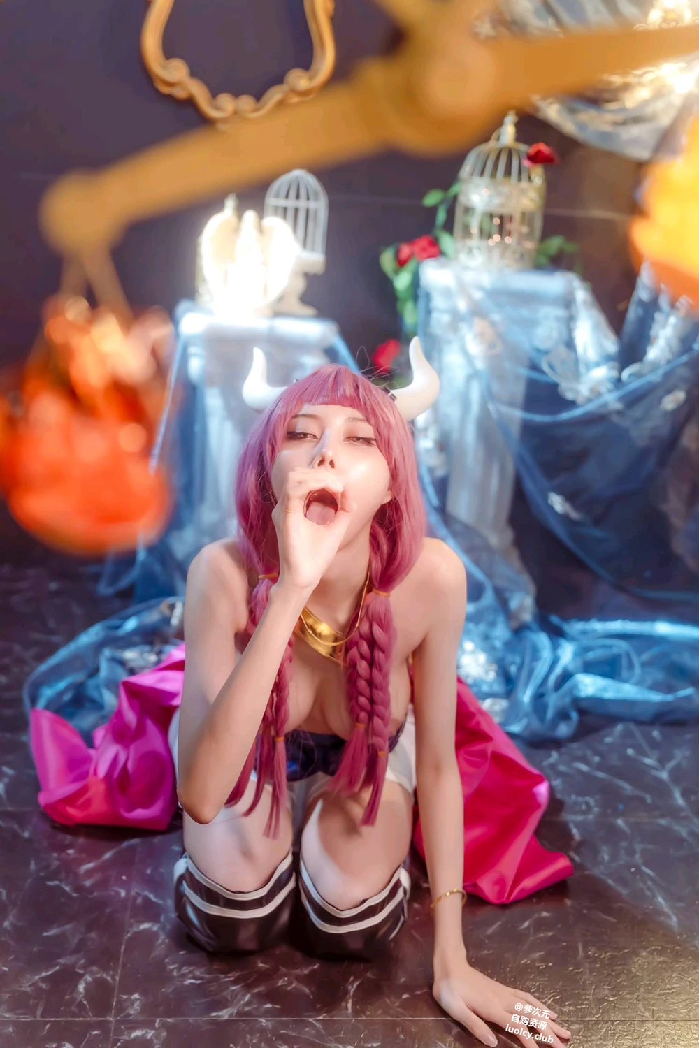 Cosplay Haruka_ハルカ – 阿烏拉給我脫掉!｜雙女神的秘密快樂時光 - P35