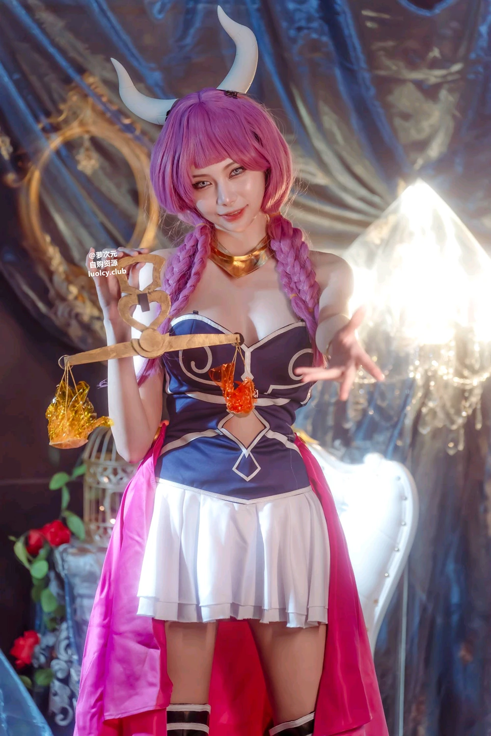 Cosplay Haruka_ハルカ – 阿烏拉給我脫掉!｜雙女神的秘密快樂時光 - P3