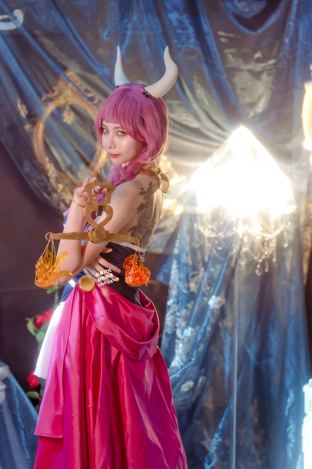 Cosplay Haruka_ハルカ – 阿烏拉給我脫掉!｜雙女神的秘密快樂時光 - P4