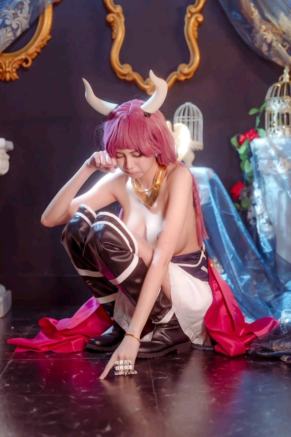 Cosplay Haruka_ハルカ – 阿烏拉給我脫掉!｜雙女神的秘密快樂時光 - P55
