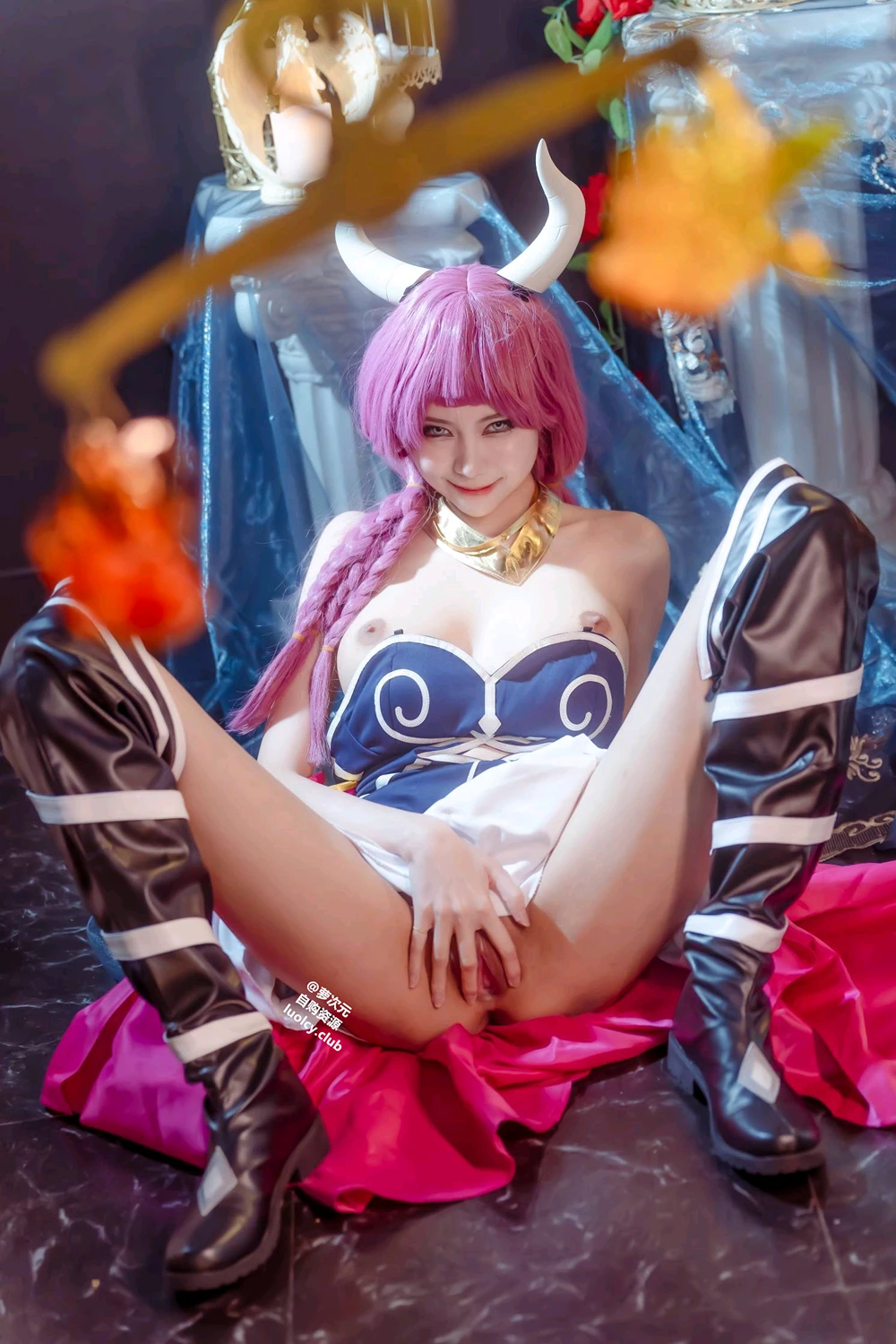 Cosplay Haruka_ハルカ – 阿烏拉給我脫掉!｜雙女神的秘密快樂時光 - P59
