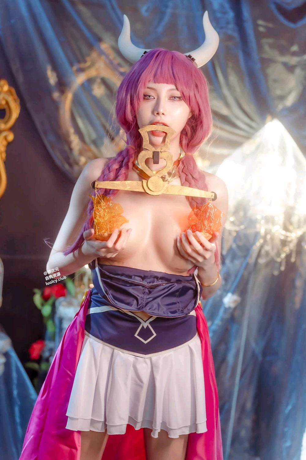 Cosplay Haruka_ハルカ – 阿烏拉給我脫掉!｜雙女神的秘密快樂時光 - P7