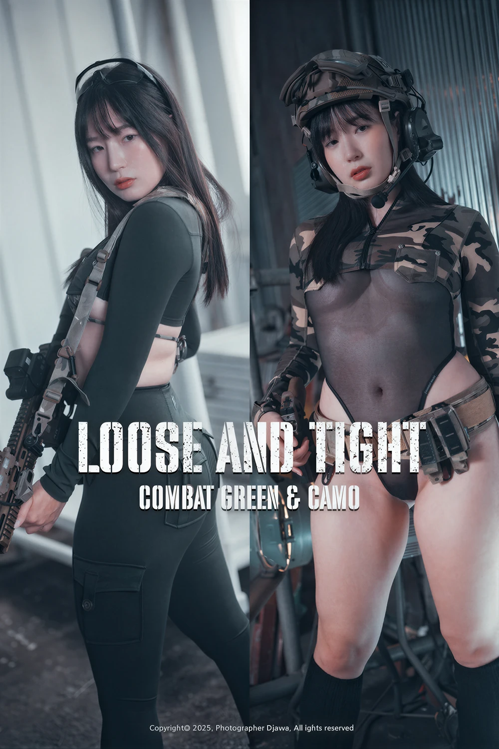 PIA 피아 – DJAWA 「Loose and Tight Combat Green & Camo」 - P1