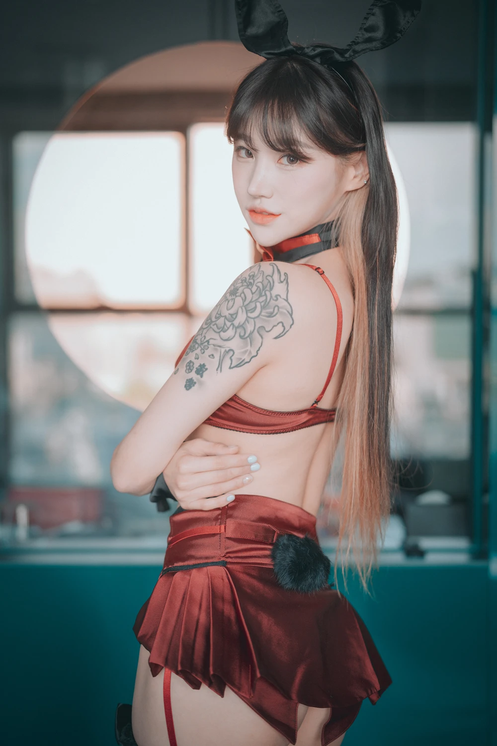 Taeri 태리 – DJAWA 「Red Velvet Bunny Girl」 - P3