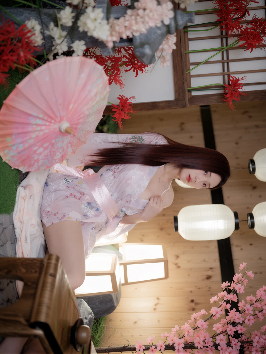 Hayun 하윤 – Bimilstory 「Vol.16 Cherry Blossom Date」 - P2