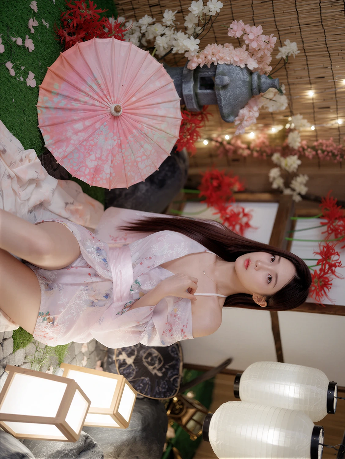 Hayun 하윤 – Bimilstory 「Vol.16 Cherry Blossom Date」 - P5
