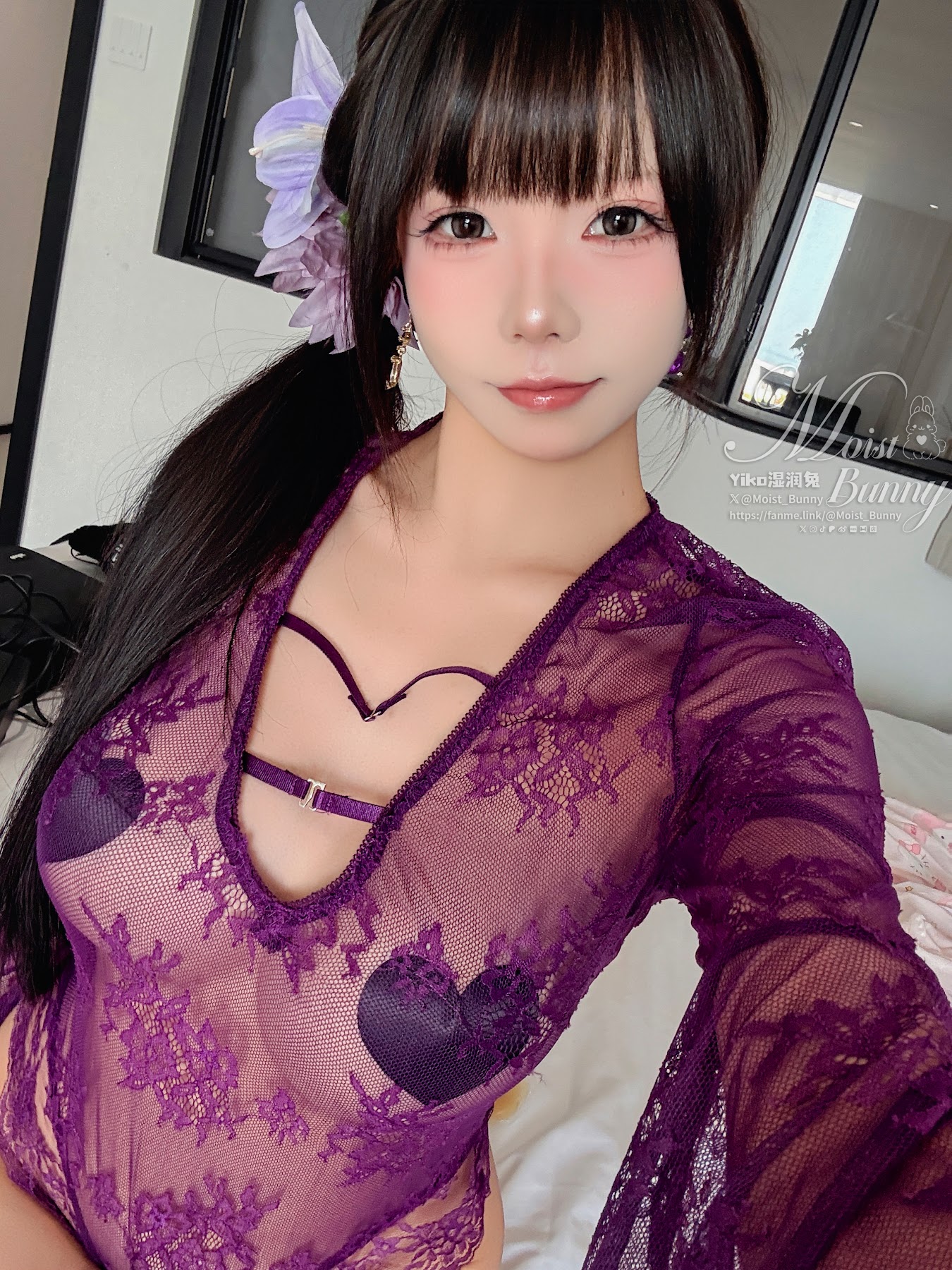 Coser@黏黏团子兔 – 06月票特典『紫色韵味』 - P27