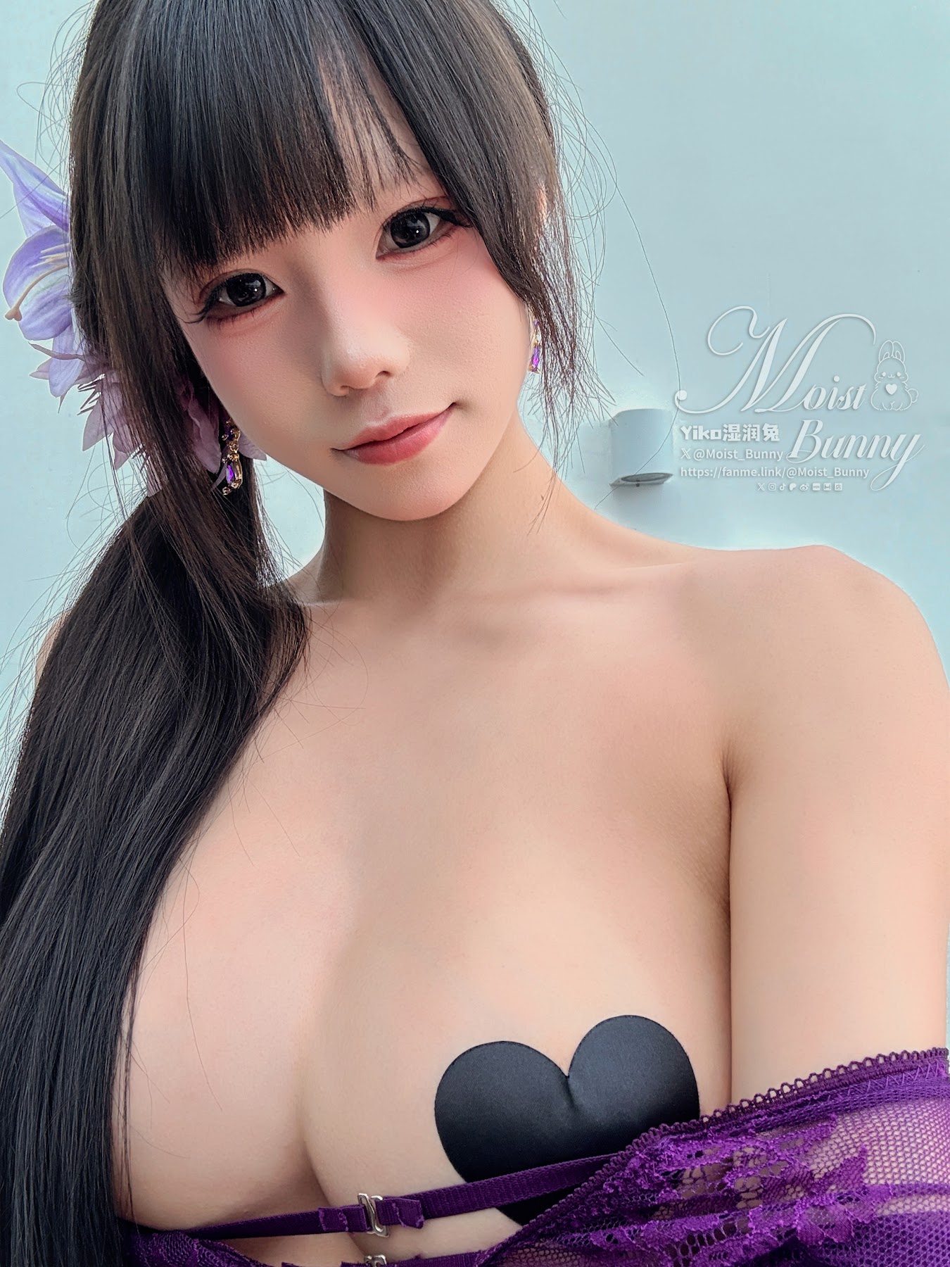Coser@黏黏团子兔 – 06月票特典『紫色韵味』 - P29