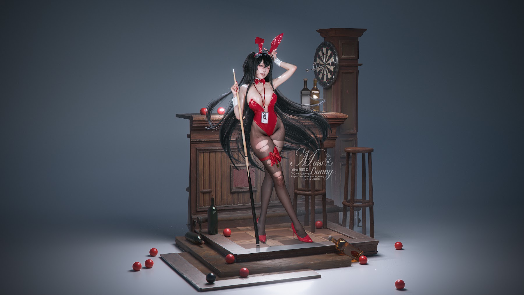 Coser@黏黏团子兔 – 07月作品 『绮愿良宵大凤』 - P45