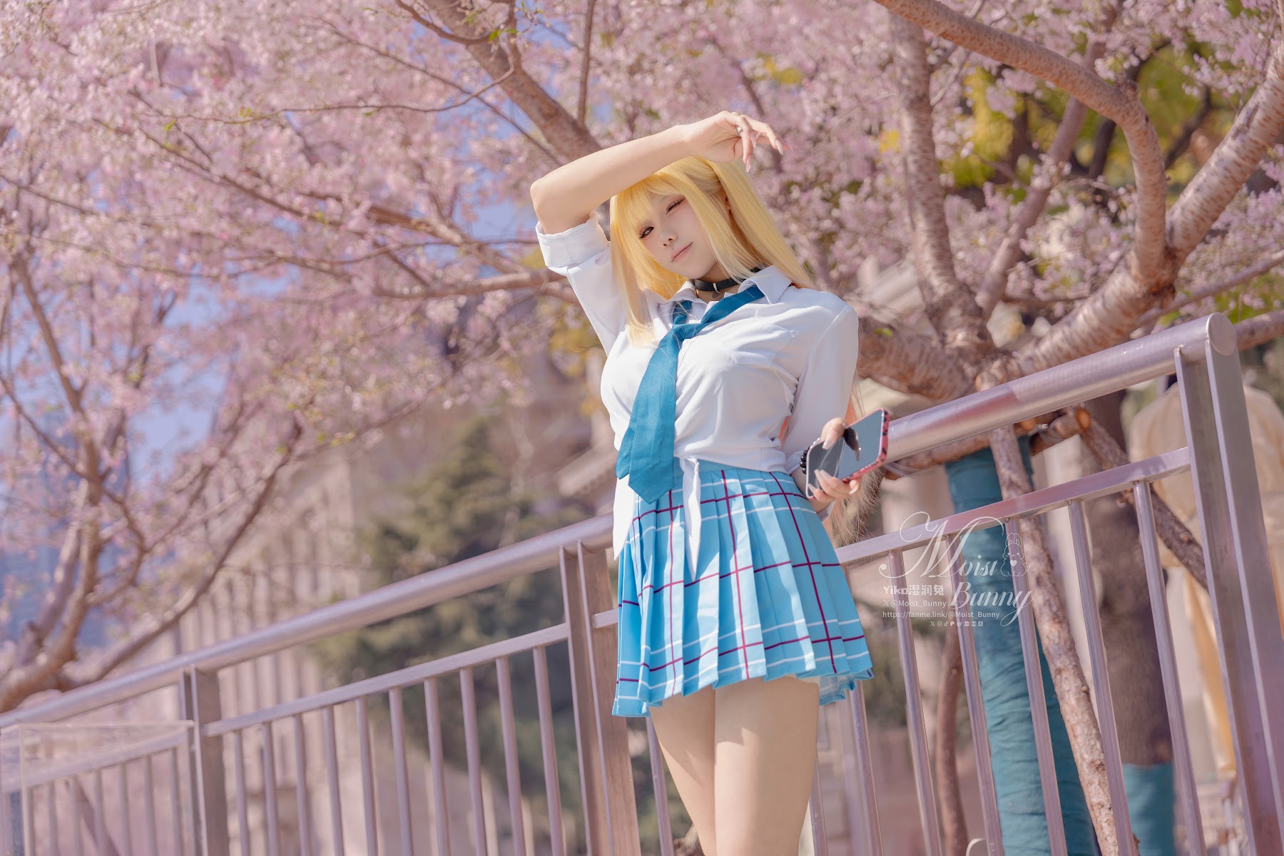 Coser@黏黏团子兔 – 7月作品 喜多川海梦 - P56