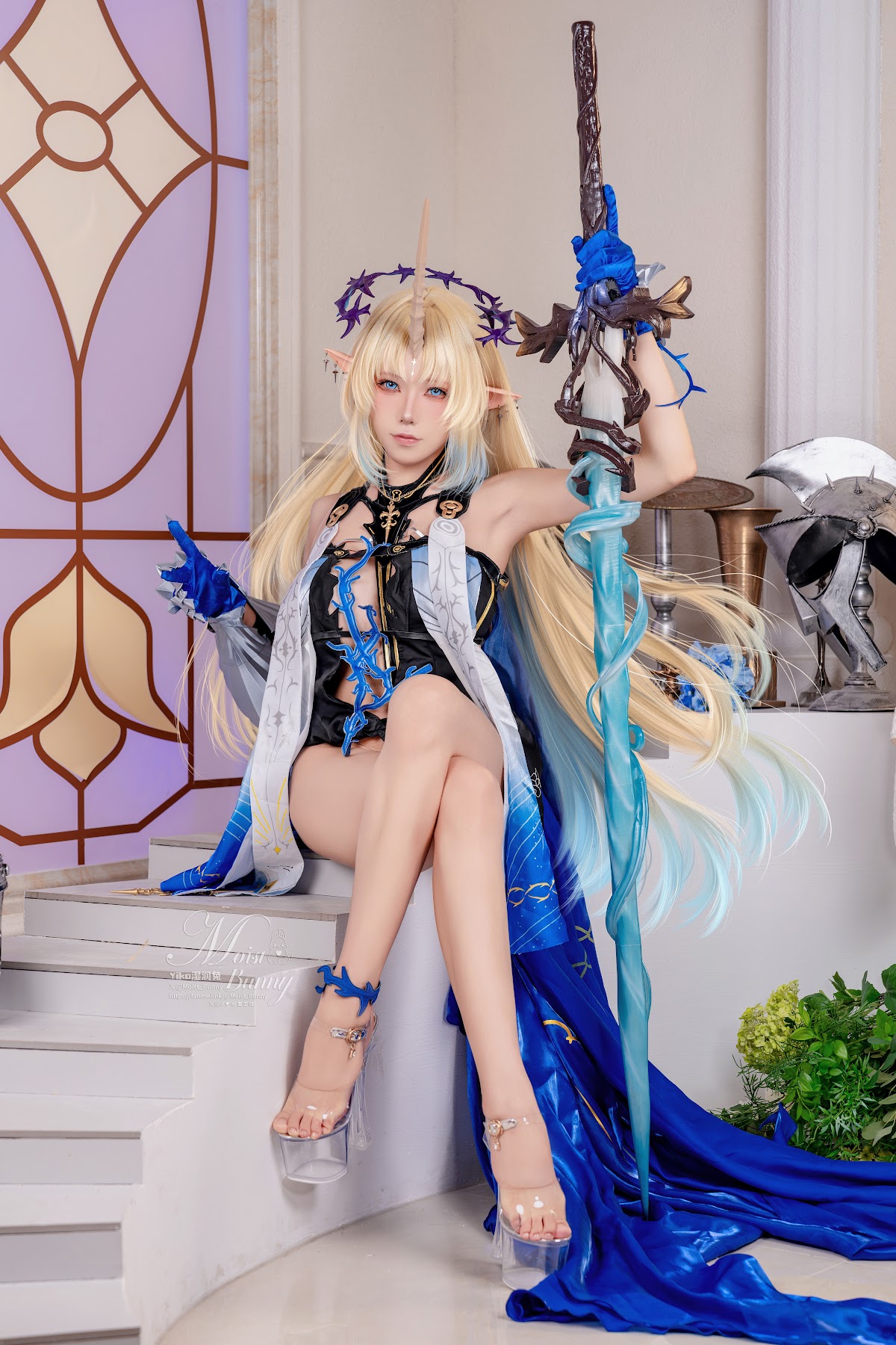 Coser@黏黏团子兔 – 08月作品『鸣潮-芙露德莉斯』 - P12
