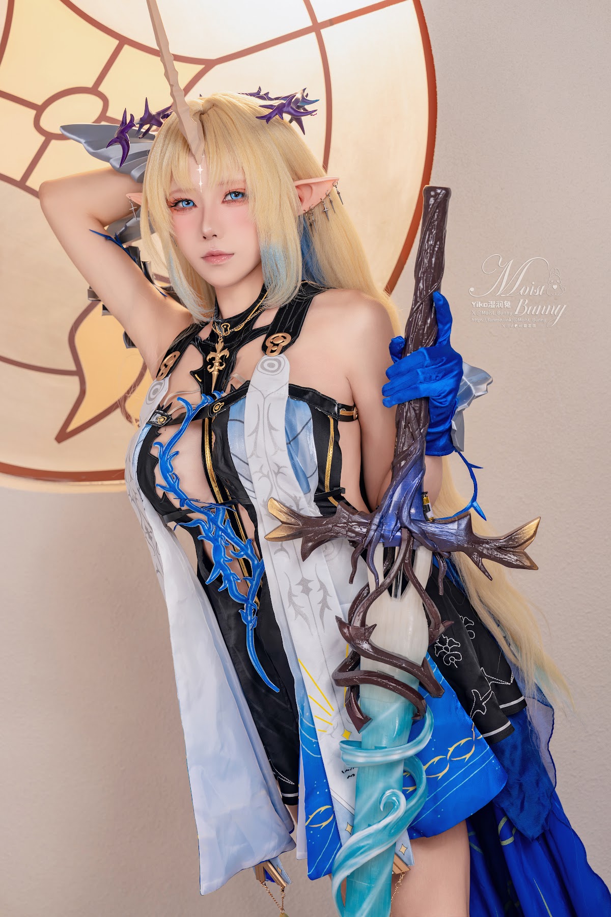 Coser@黏黏团子兔 – 08月作品『鸣潮-芙露德莉斯』 - P35