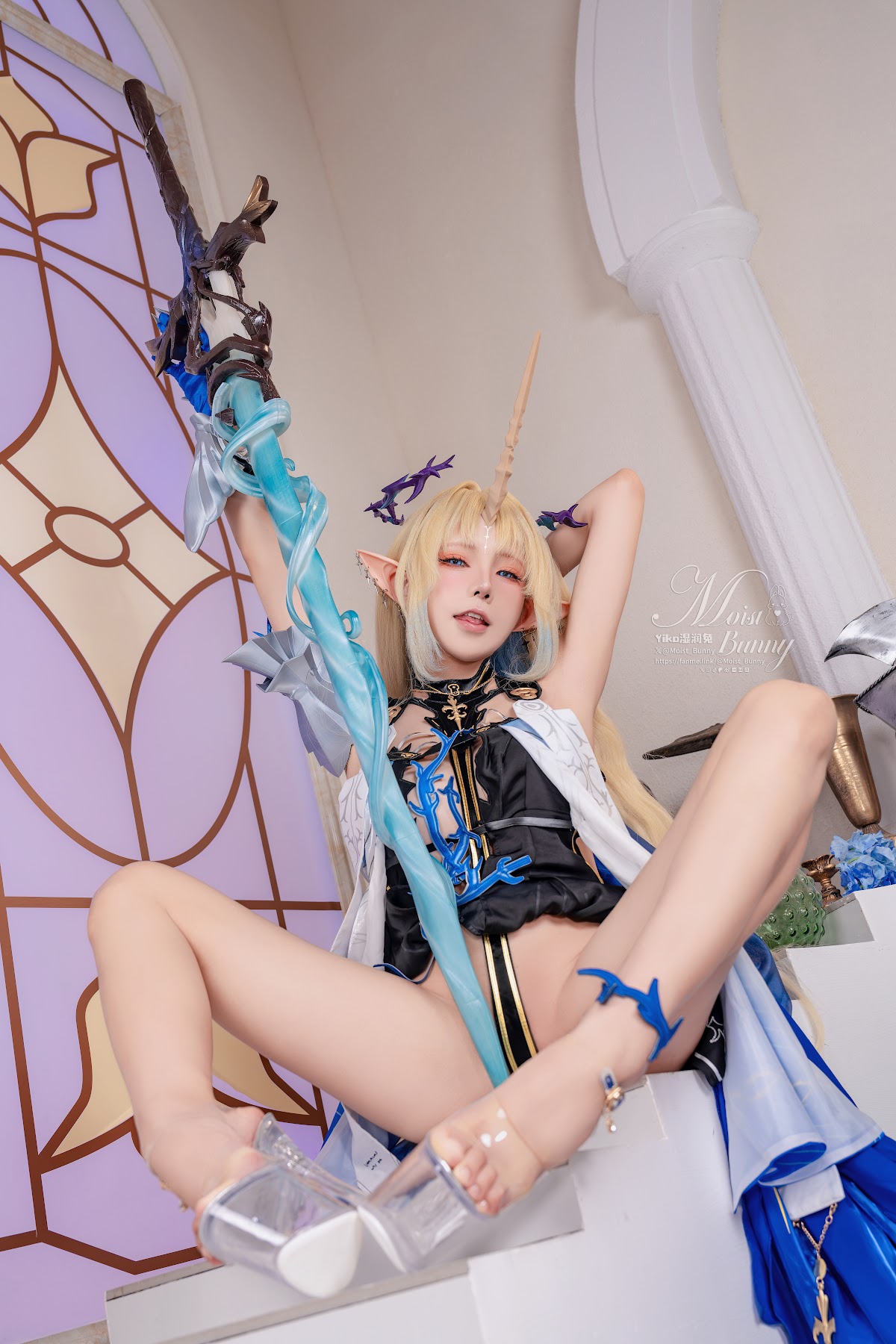Coser@黏黏团子兔 – 08月作品『鸣潮-芙露德莉斯』 - P8