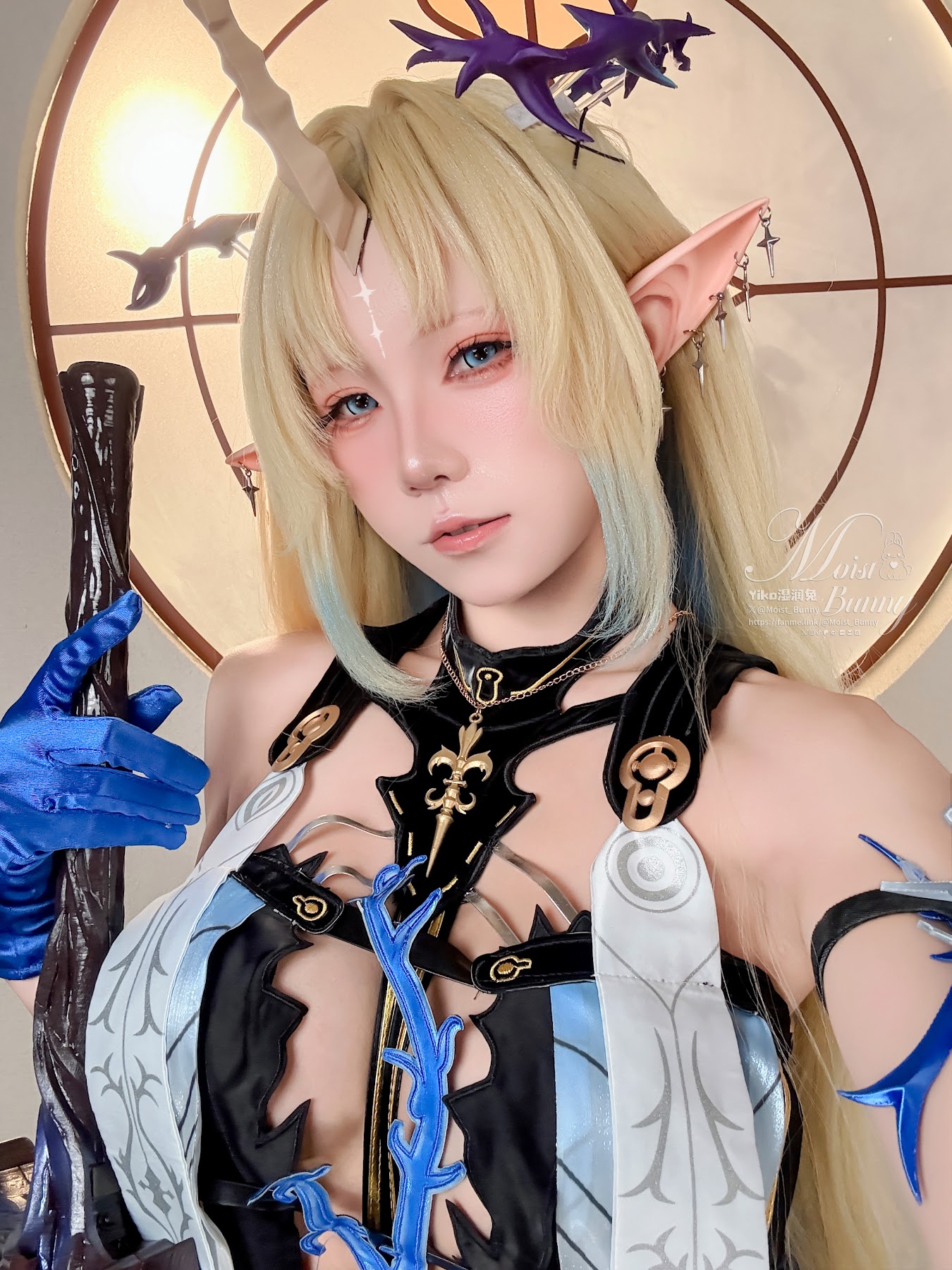 Coser@黏黏团子兔 – 08月作品『鸣潮-芙露德莉斯』 - P89