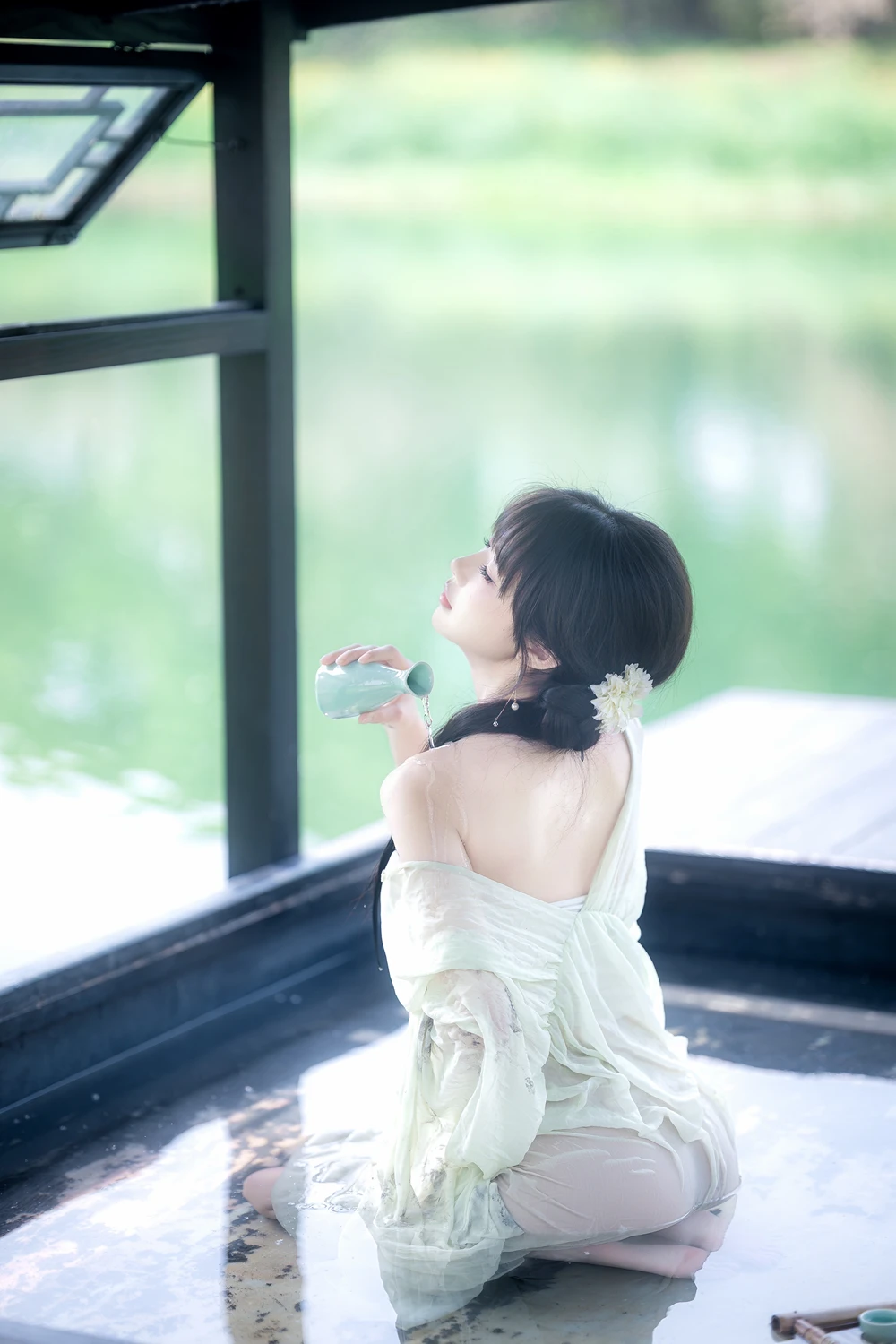 Cosplay Shika小鹿鹿 – 江南水色 - P15