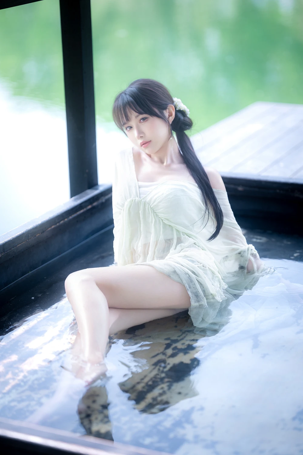 Cosplay Shika小鹿鹿 – 江南水色 - P1
