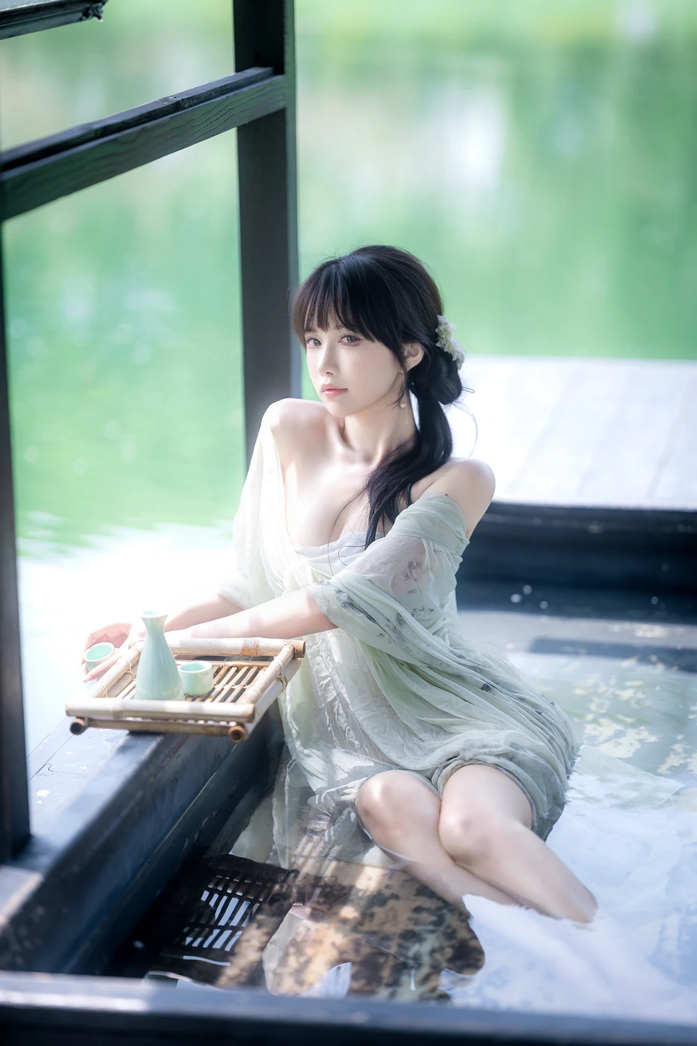 Cosplay Shika小鹿鹿 – 江南水色 - P21