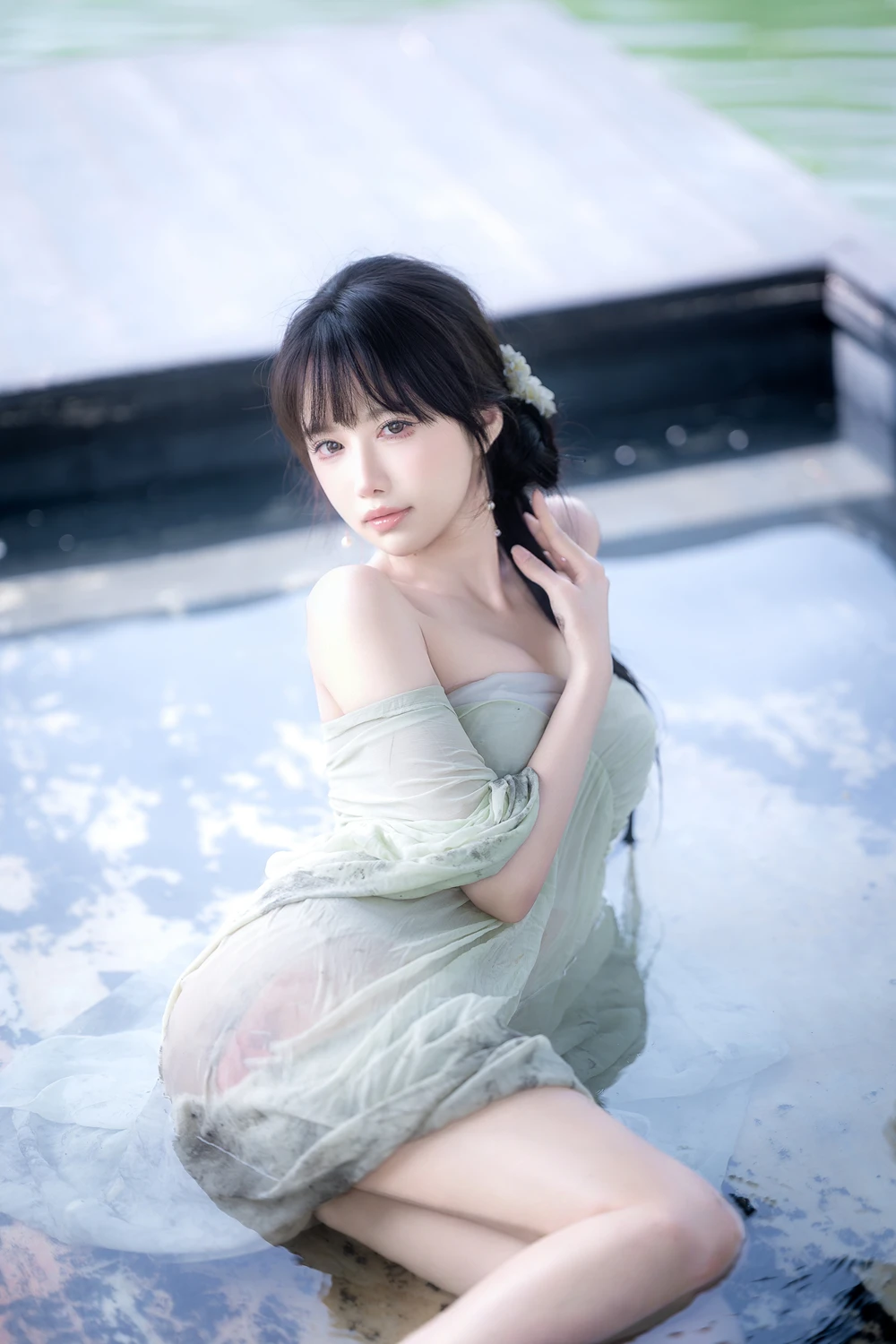 Cosplay Shika小鹿鹿 – 江南水色 - P23