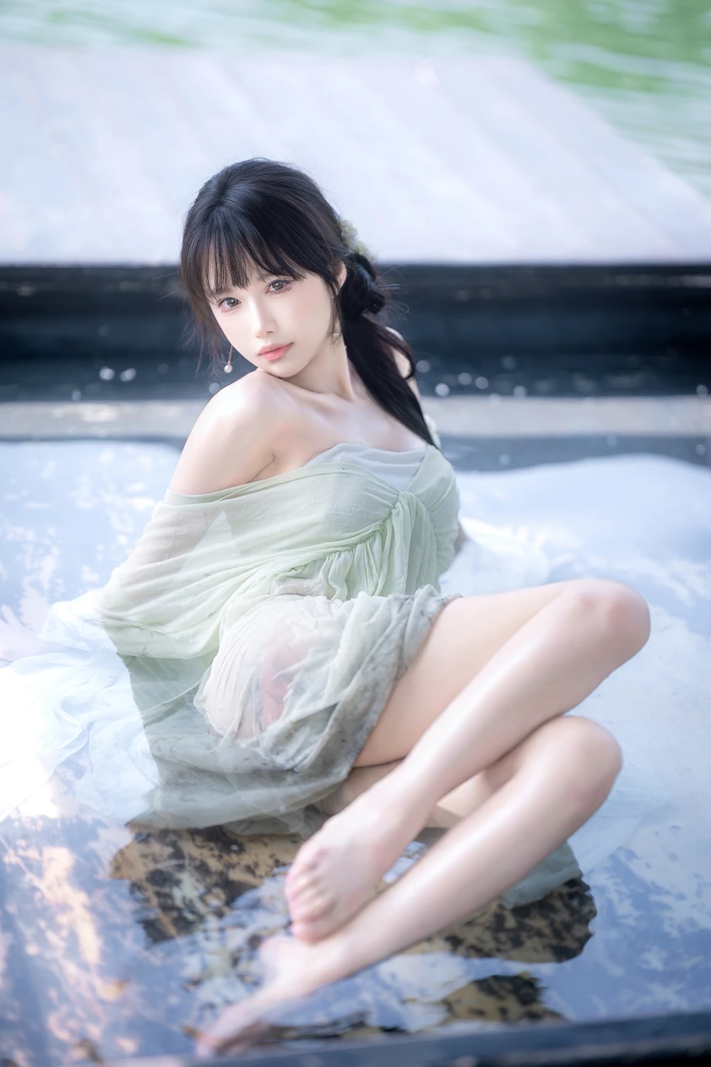Cosplay Shika小鹿鹿 – 江南水色 - P24