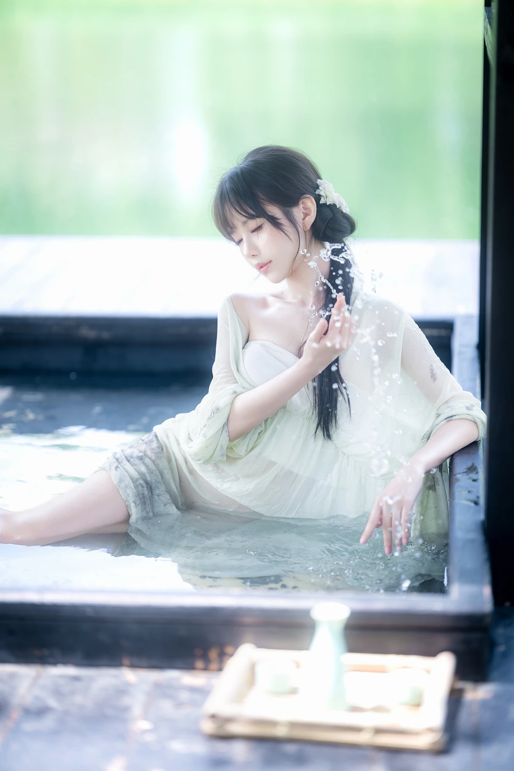 Cosplay Shika小鹿鹿 – 江南水色 - P3