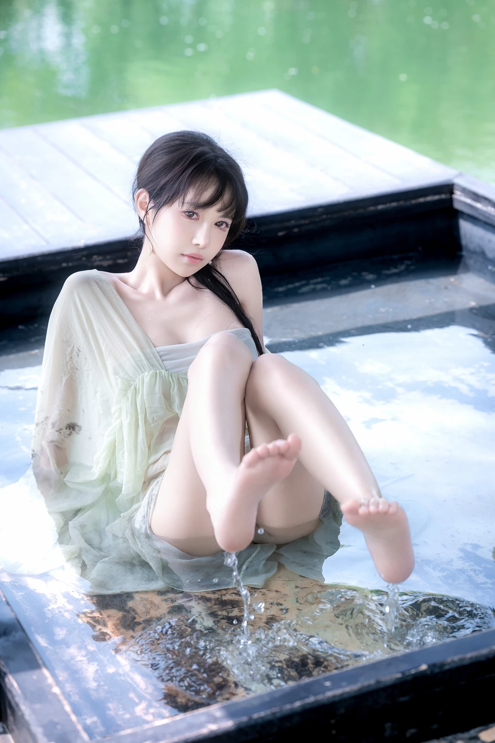 Cosplay Shika小鹿鹿 – 江南水色 - P39