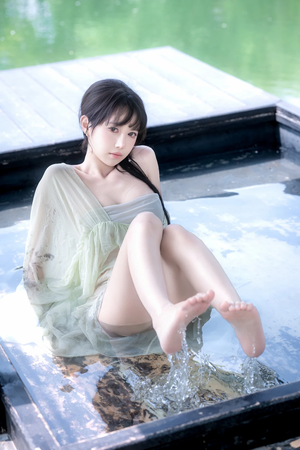 Cosplay Shika小鹿鹿 – 江南水色 - P40