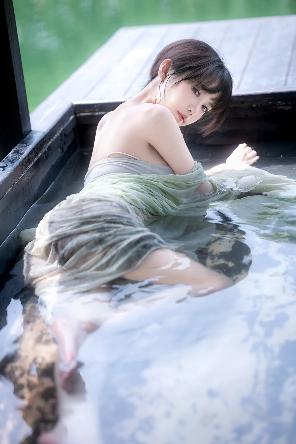 Cosplay Shika小鹿鹿 – 江南水色 - P43