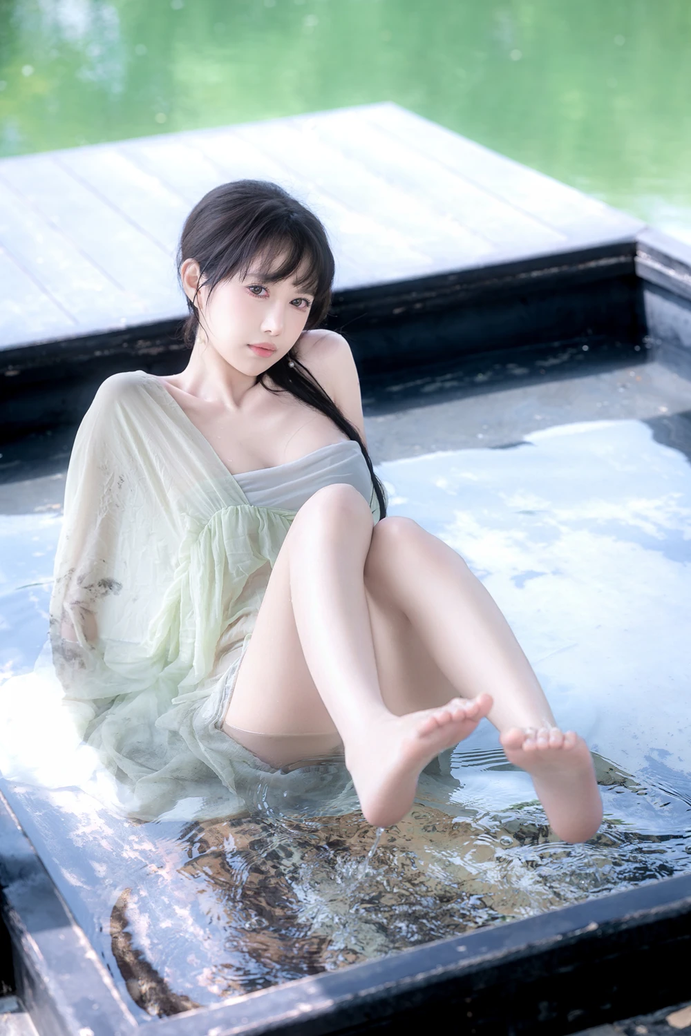Cosplay Shika小鹿鹿 – 江南水色 - P44