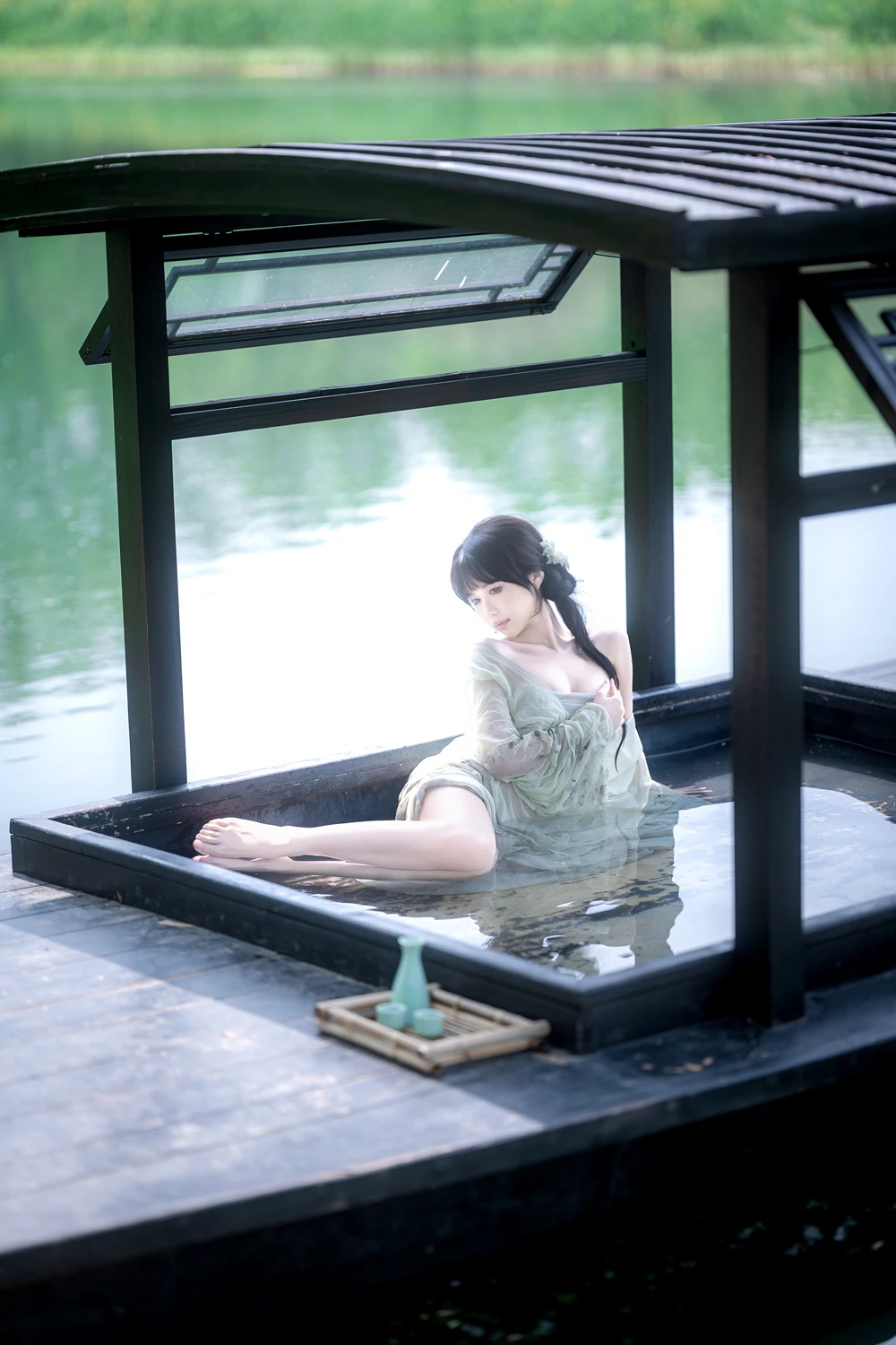 Cosplay Shika小鹿鹿 – 江南水色 - P45