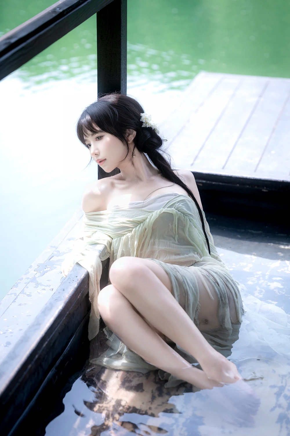 Cosplay Shika小鹿鹿 – 江南水色 - P47
