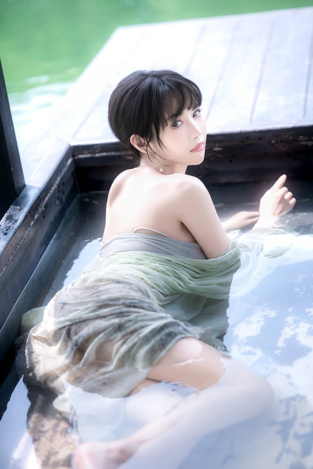 Cosplay Shika小鹿鹿 – 江南水色 - P48