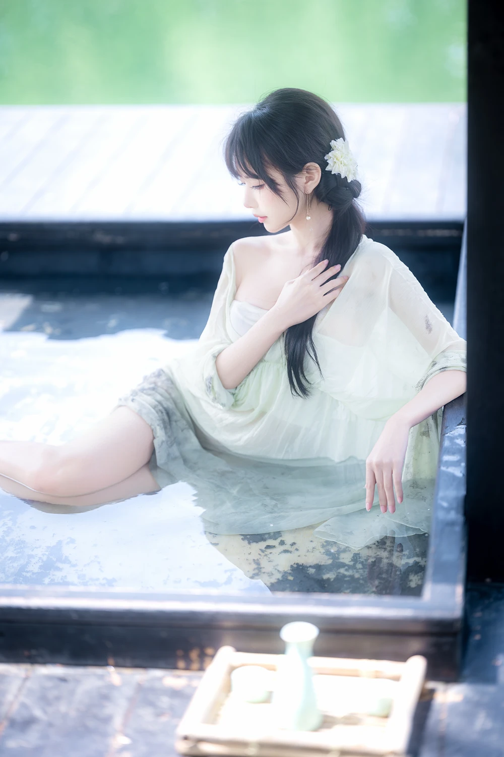 Cosplay Shika小鹿鹿 – 江南水色 - P4