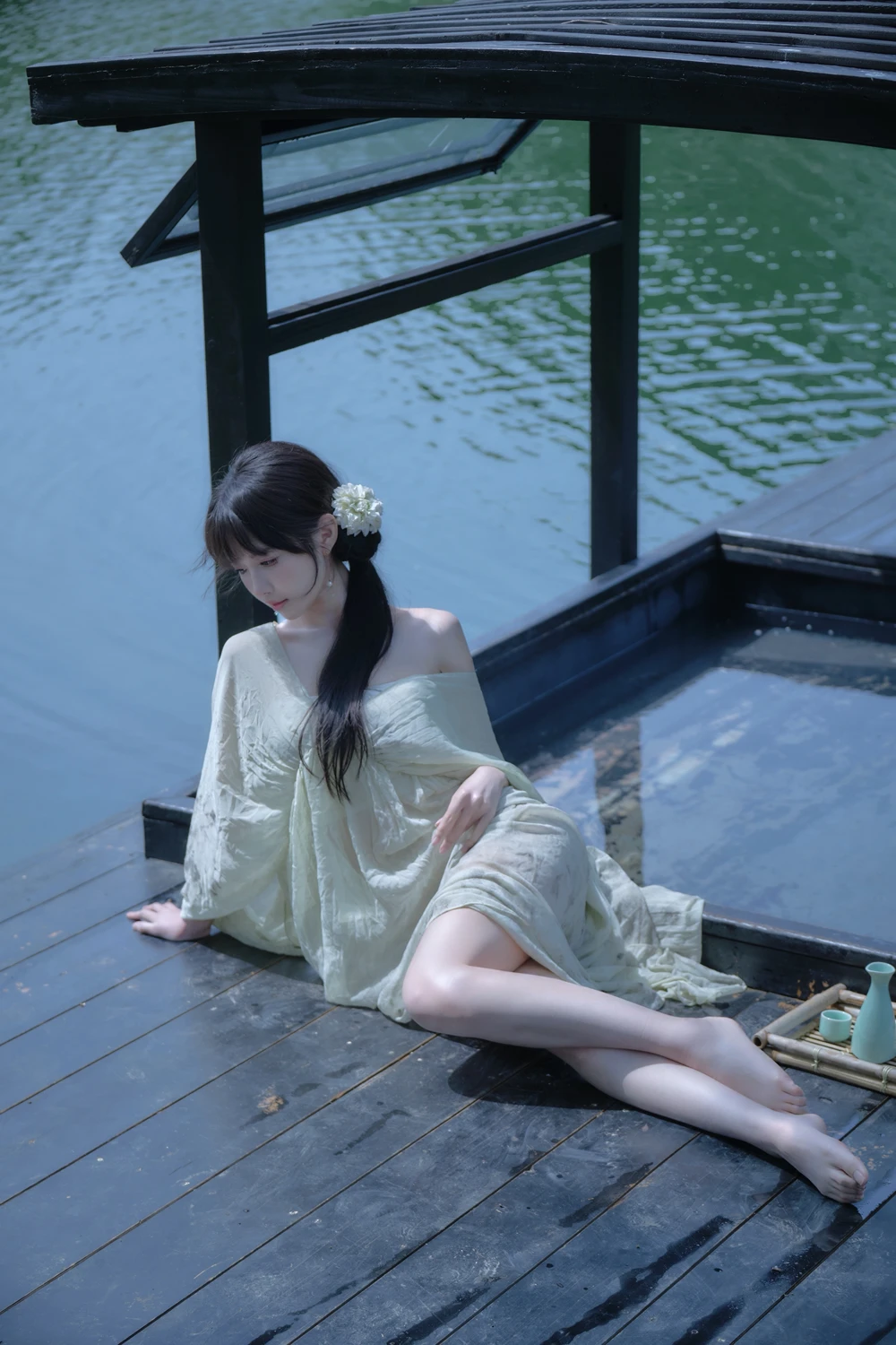 Cosplay Shika小鹿鹿 – 江南水色 - P51