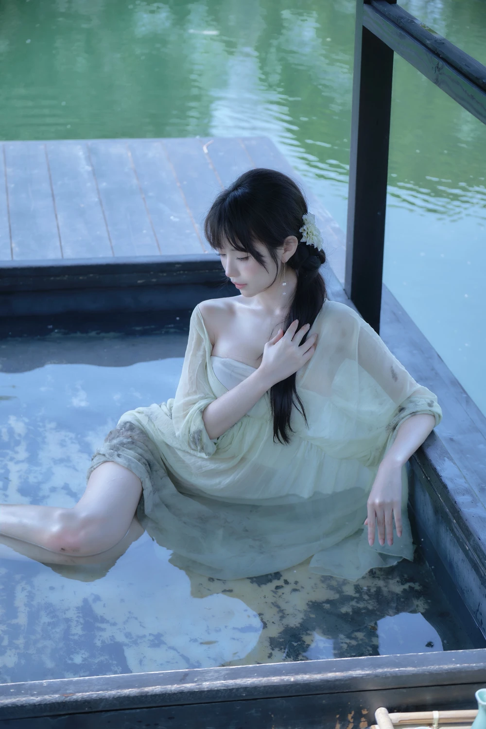 Cosplay Shika小鹿鹿 – 江南水色 - P53