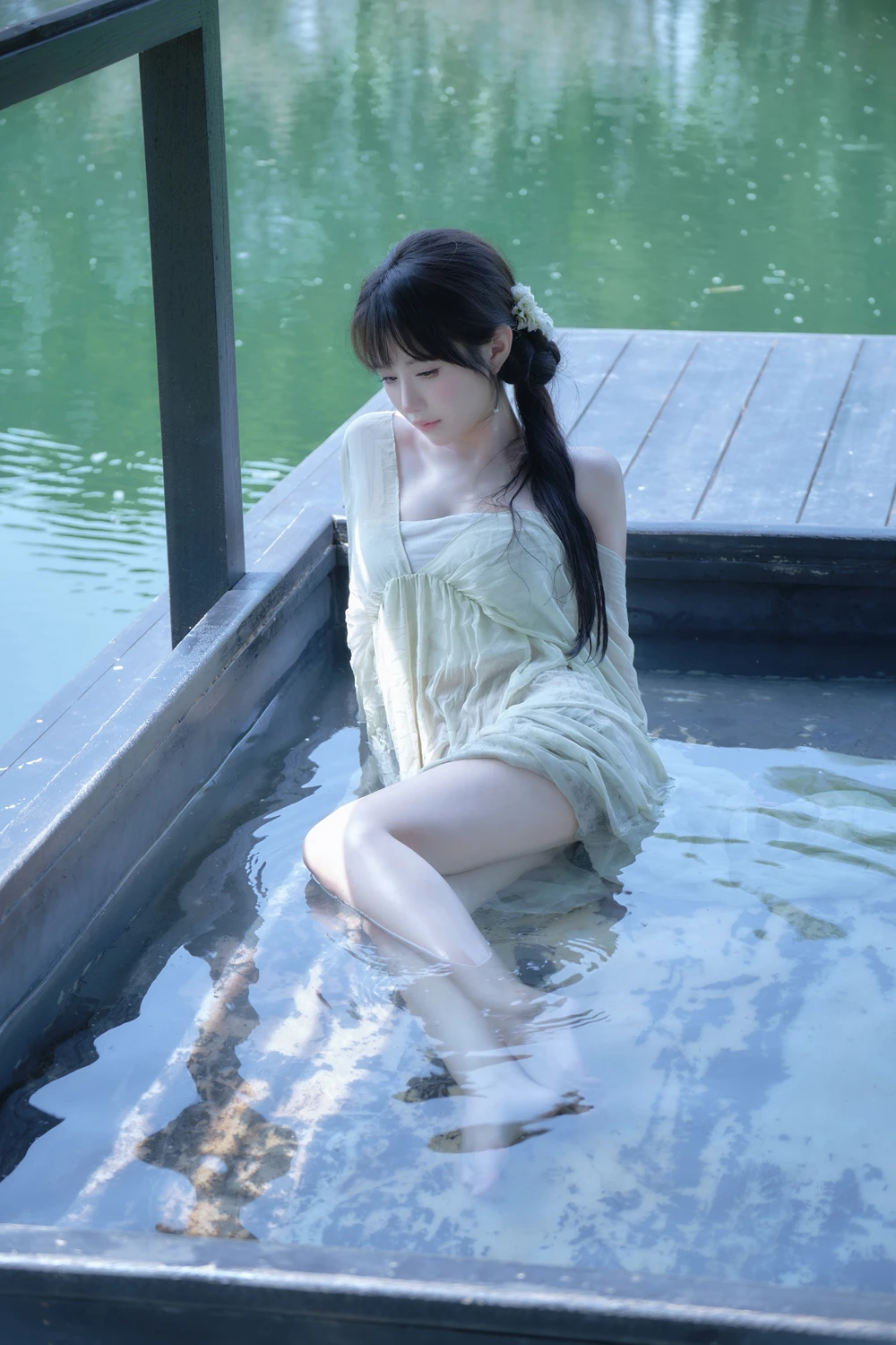 Cosplay Shika小鹿鹿 – 江南水色 - P58