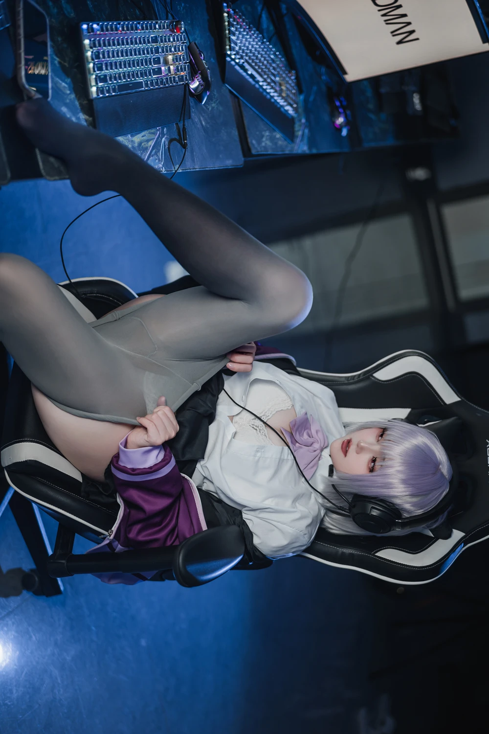 Cosplay Natsuko夏夏子 – GRIDMAN 新条茜 - P14