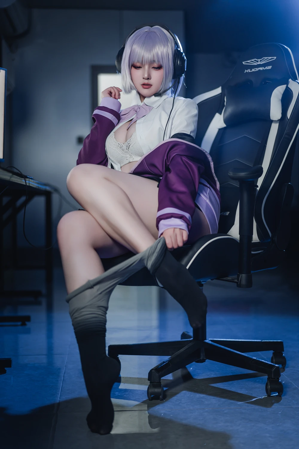 Cosplay Natsuko夏夏子 – GRIDMAN 新条茜 - P29