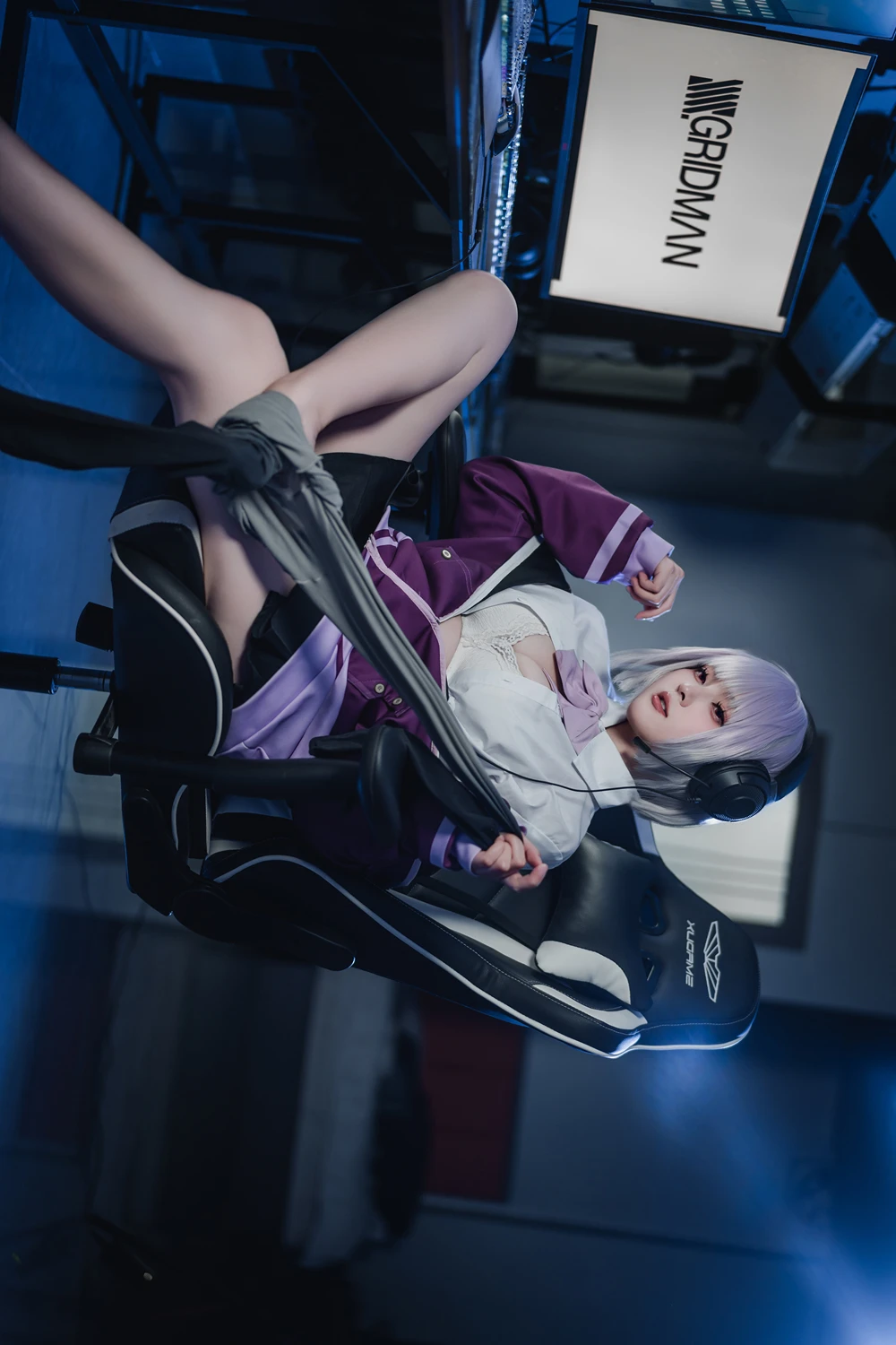 Cosplay Natsuko夏夏子 – GRIDMAN 新条茜 - P30