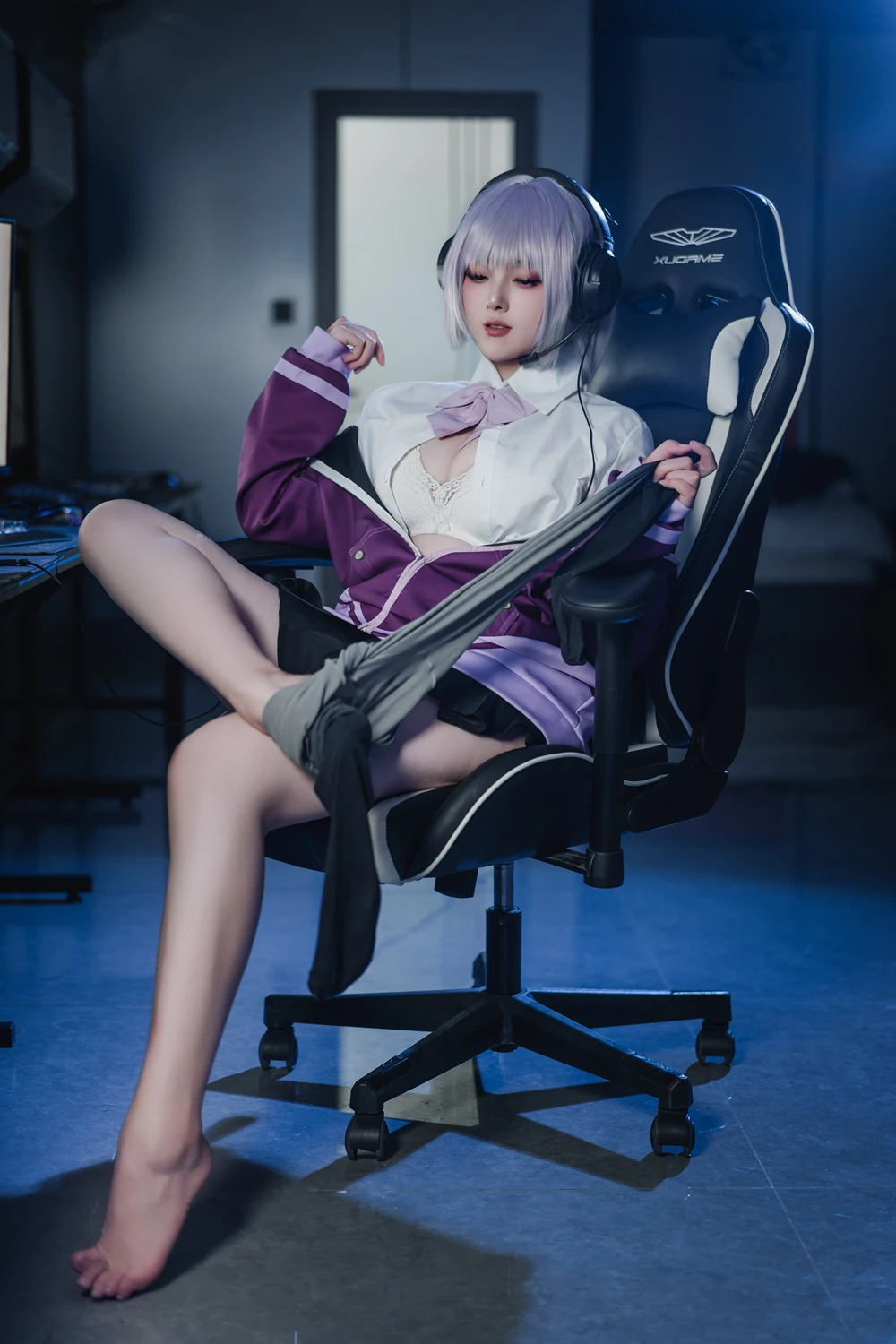 Cosplay Natsuko夏夏子 – GRIDMAN 新条茜 - P31