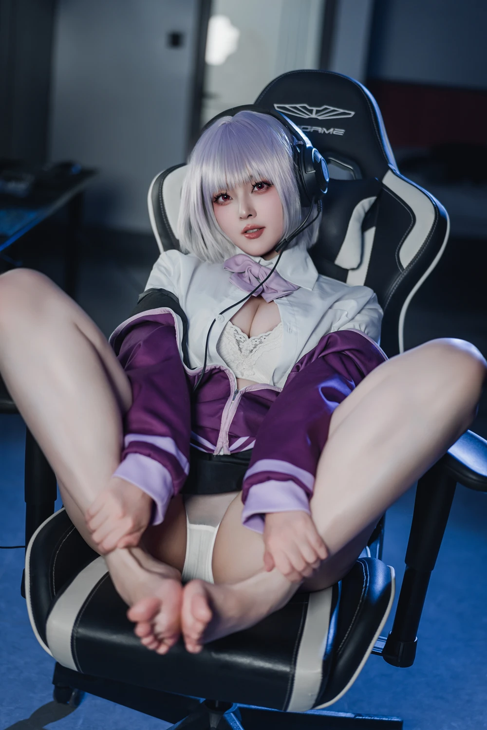 Cosplay Natsuko夏夏子 – GRIDMAN 新条茜 - P32