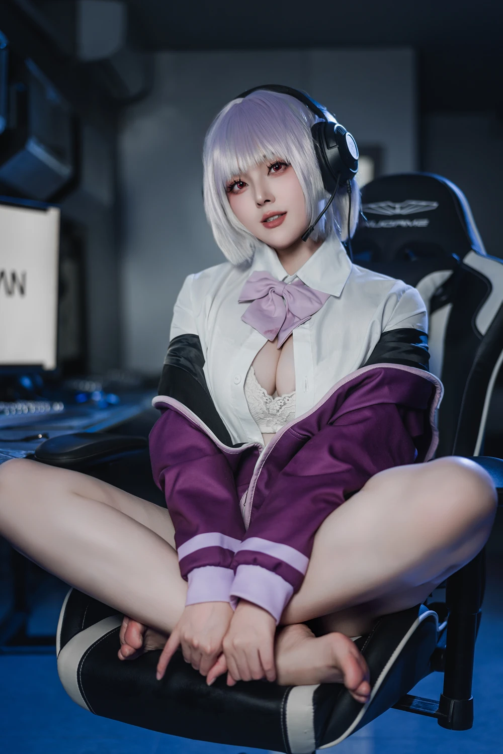 Cosplay Natsuko夏夏子 – GRIDMAN 新条茜 - P40