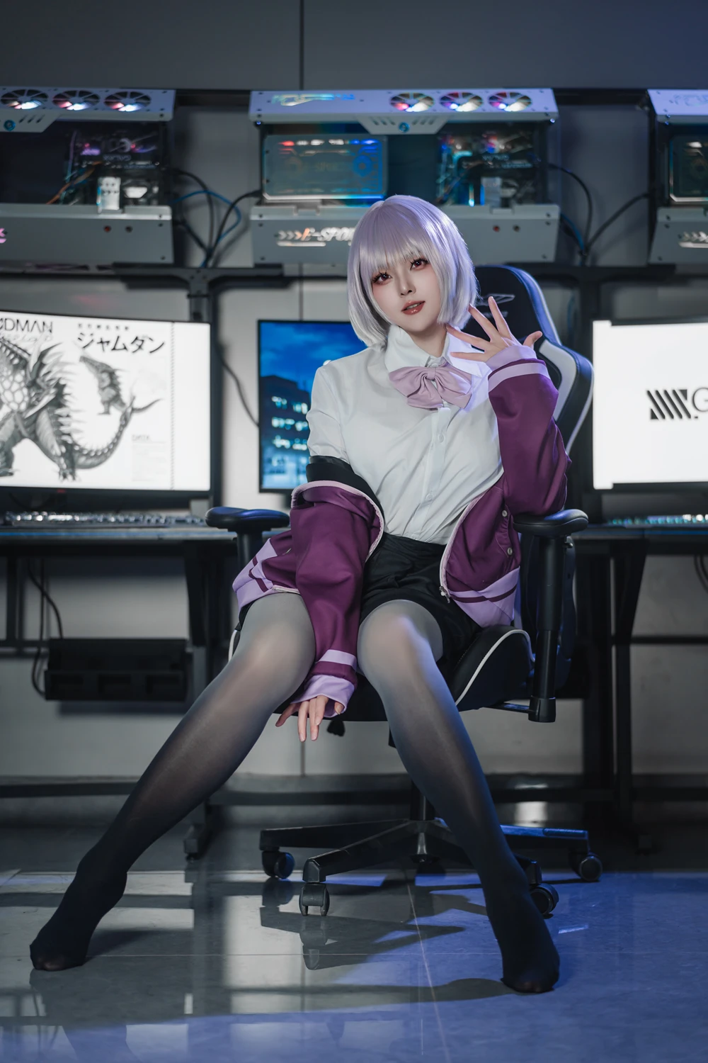 Cosplay Natsuko夏夏子 – GRIDMAN 新条茜 - P4