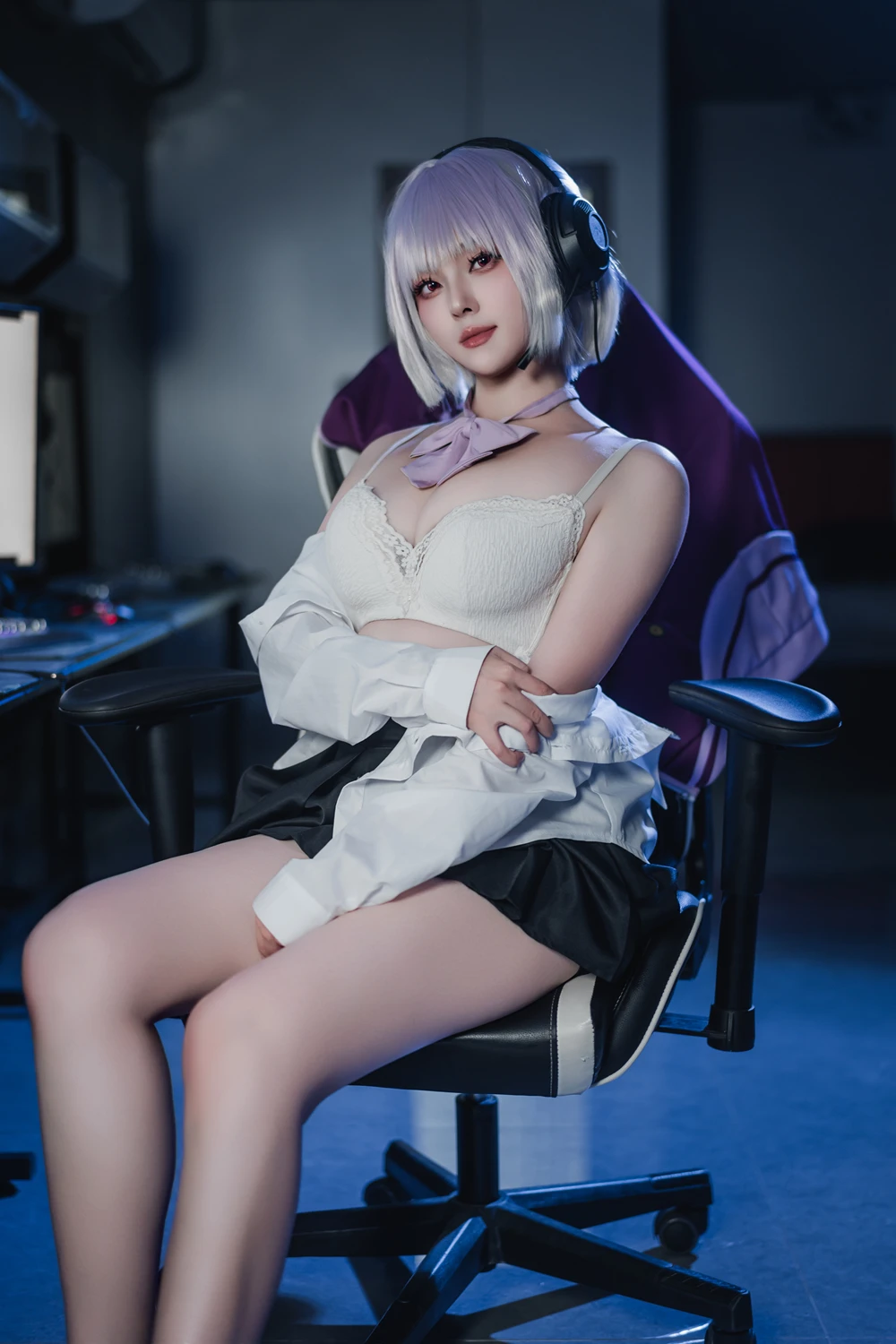 Cosplay Natsuko夏夏子 – GRIDMAN 新条茜 - P49