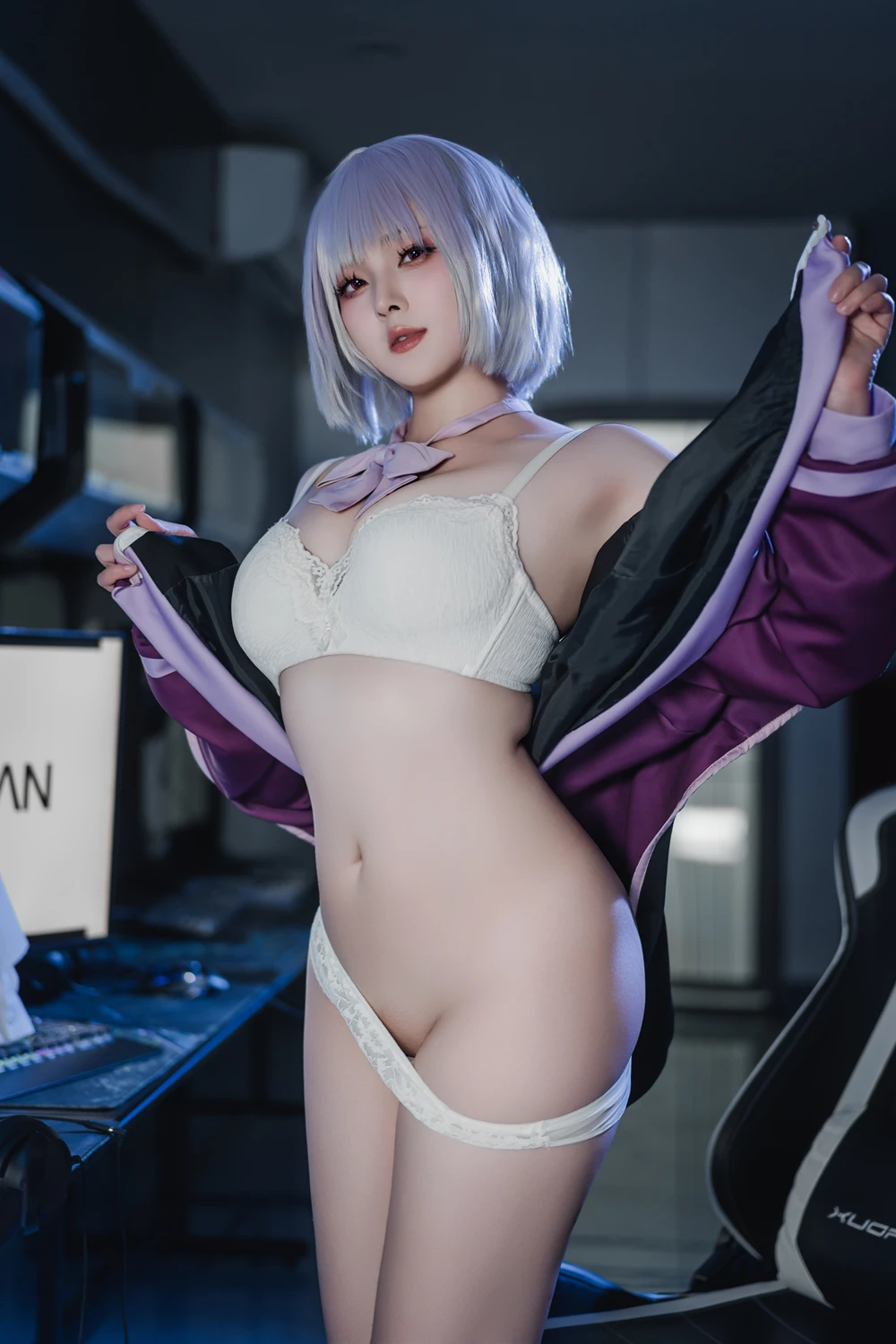 Cosplay Natsuko夏夏子 – GRIDMAN 新条茜 - P58