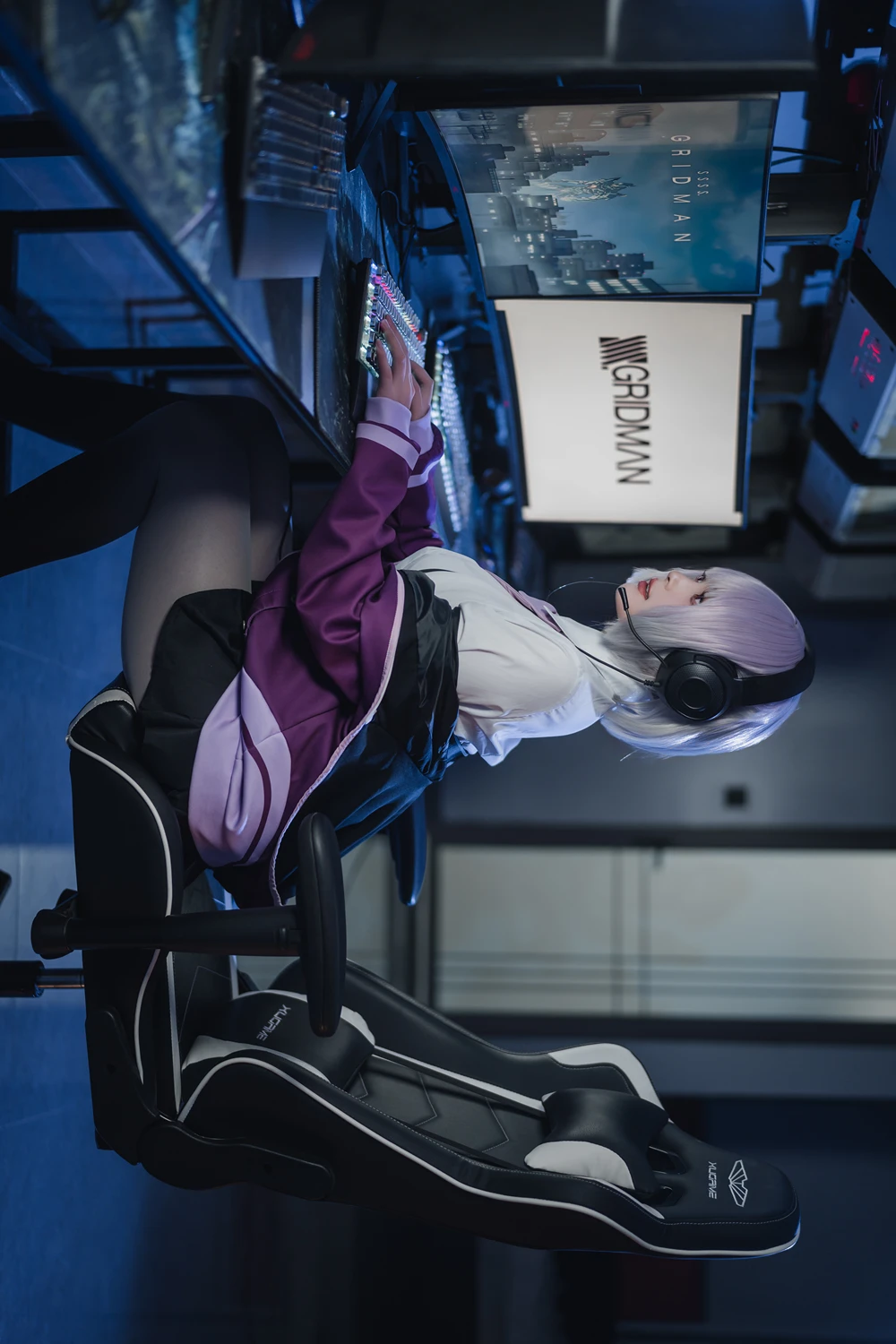 Cosplay Natsuko夏夏子 – GRIDMAN 新条茜 - P5