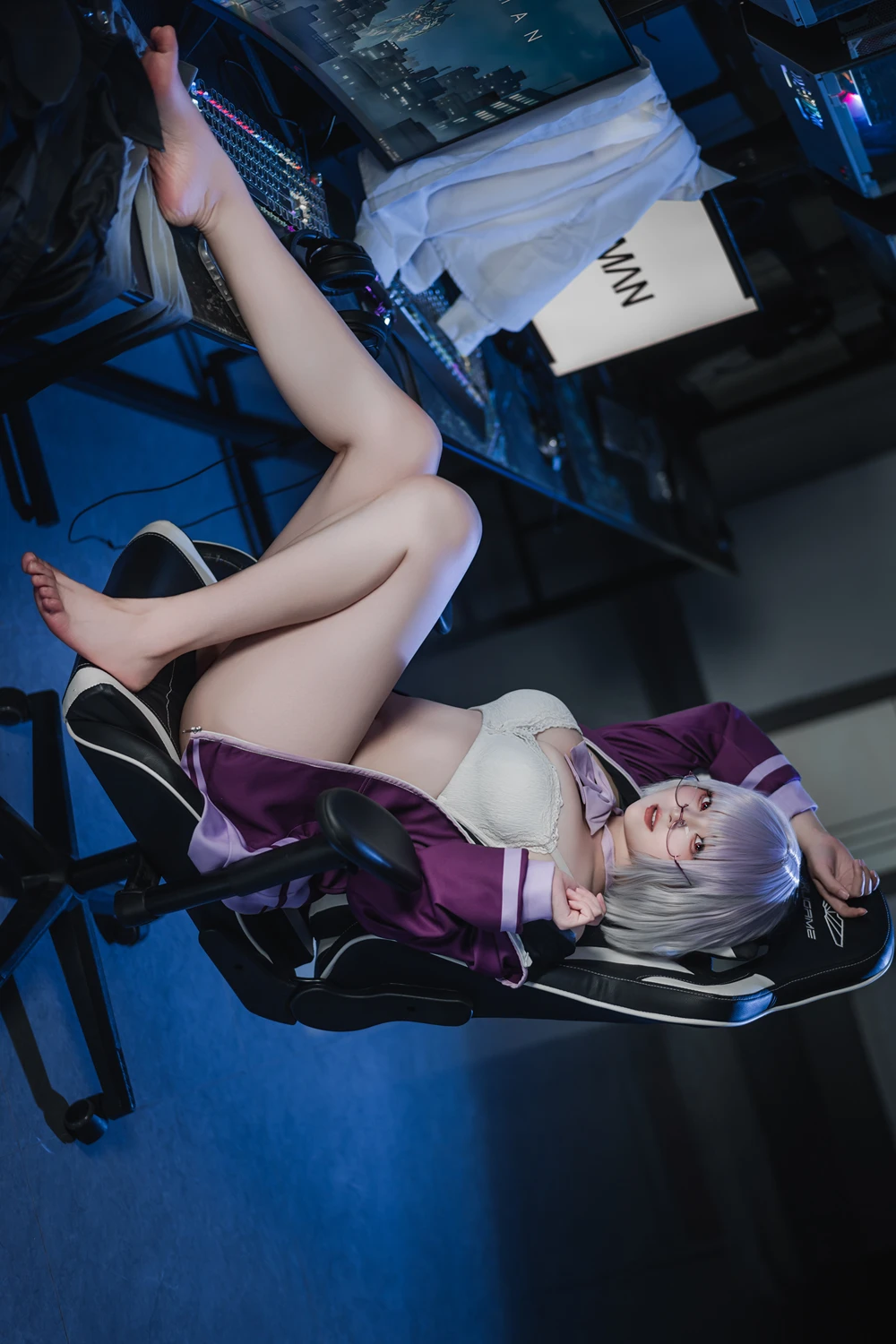 Cosplay Natsuko夏夏子 – GRIDMAN 新条茜 - P62