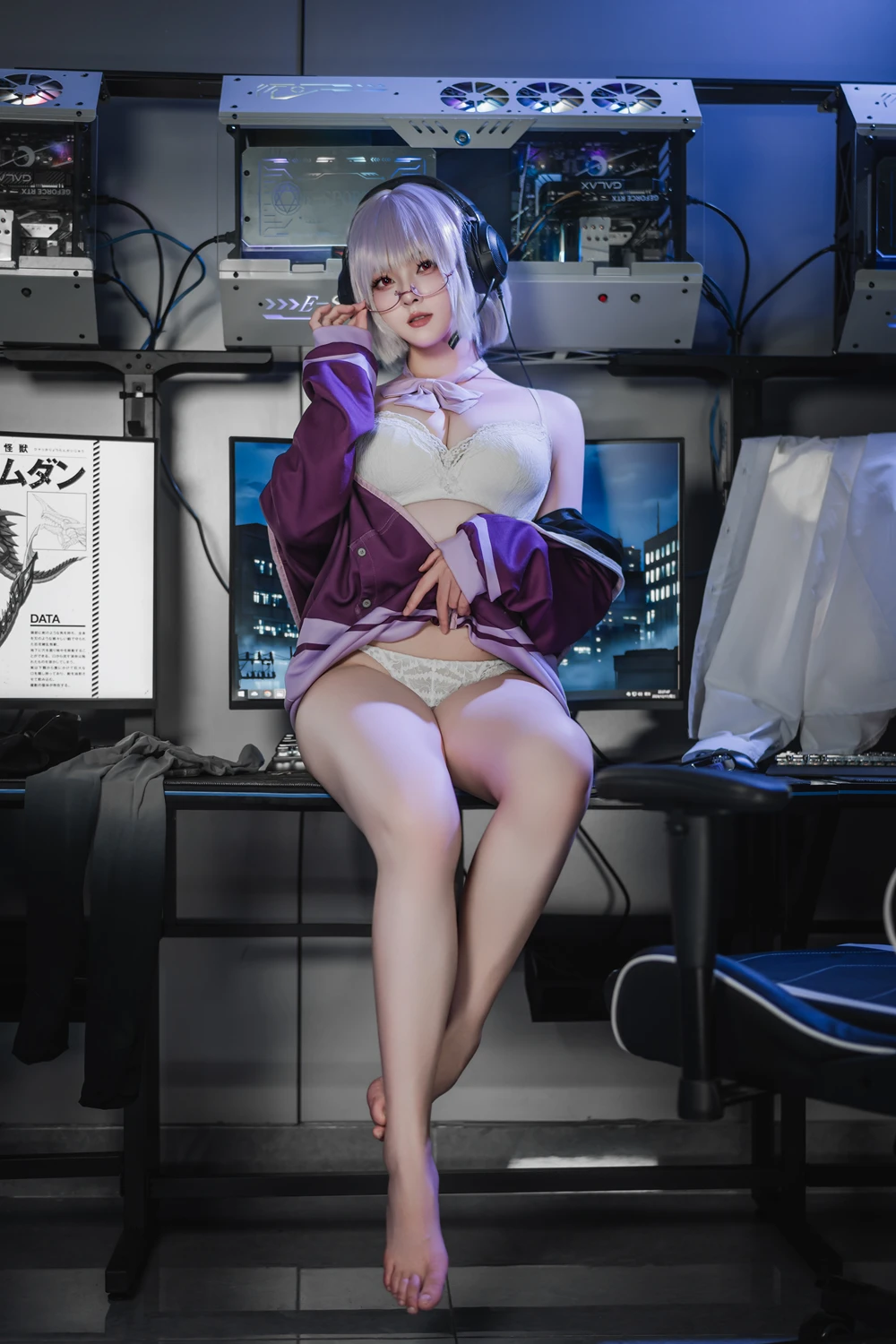 Cosplay Natsuko夏夏子 – GRIDMAN 新条茜 - P71